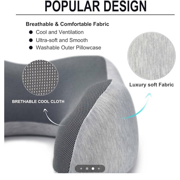 NIB. Travel neck pillow - Picture 3 of 5